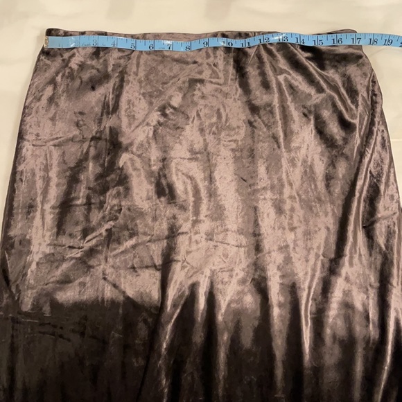 Ann Taylor Petite Velvet Pull On Bias Skirt 553687 - Picture 5 of 7